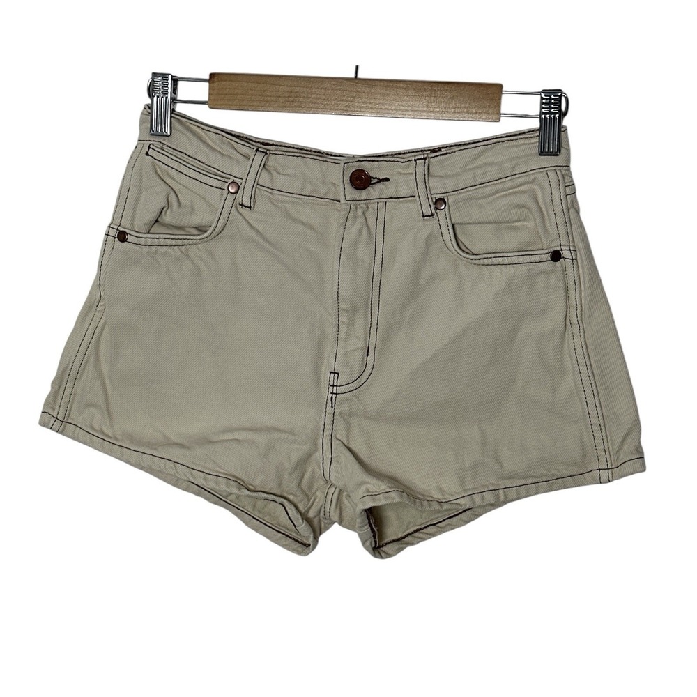 Reformation Jeans Shorts Women's Size 25 High Rise Beige‎ Designer Classic Beach